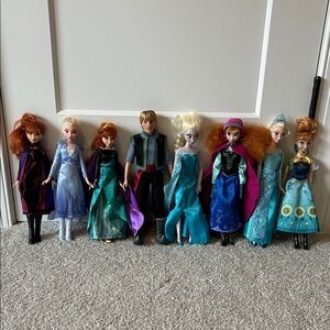 🩵❄️Frozen Character Doll Set❄️🩵